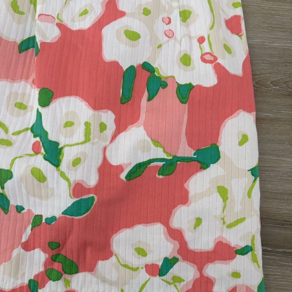 Lilly Pulitzer Dress Size 0 Hotty Pink Sleeveless Sheath V Neck Kiki Mini - Picture 3 of 9